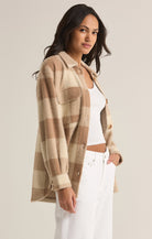 Z Supply Tucker Buffalo Check Jacket Campfire | Vagabond Apparel Boutique