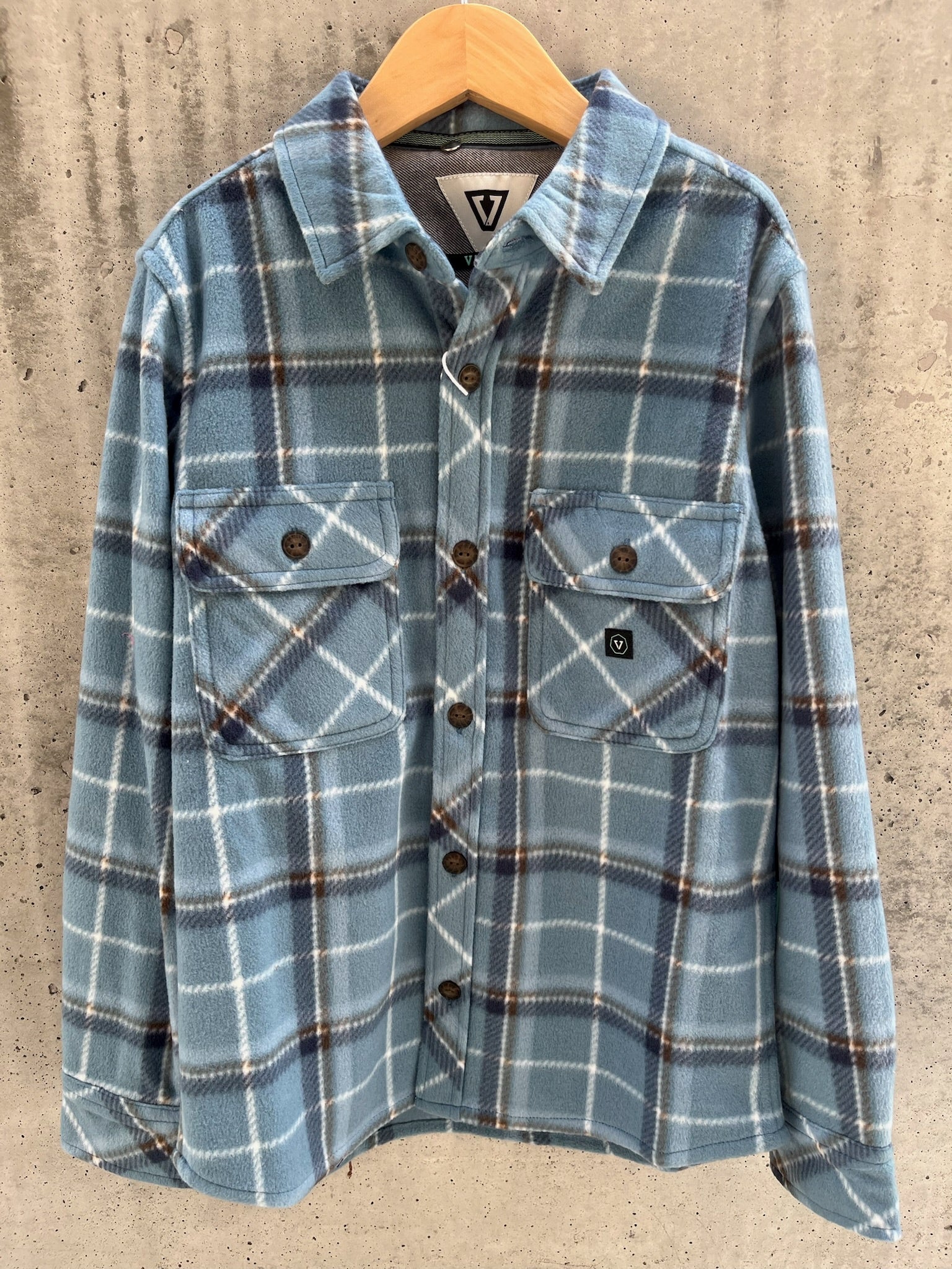 Vissla Boy Eco-zy Long Sleeve Polar Flannel | Vagabond Apparel Boutique