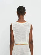 Vivi Knit Top White | Vagabond Apparel Boutique