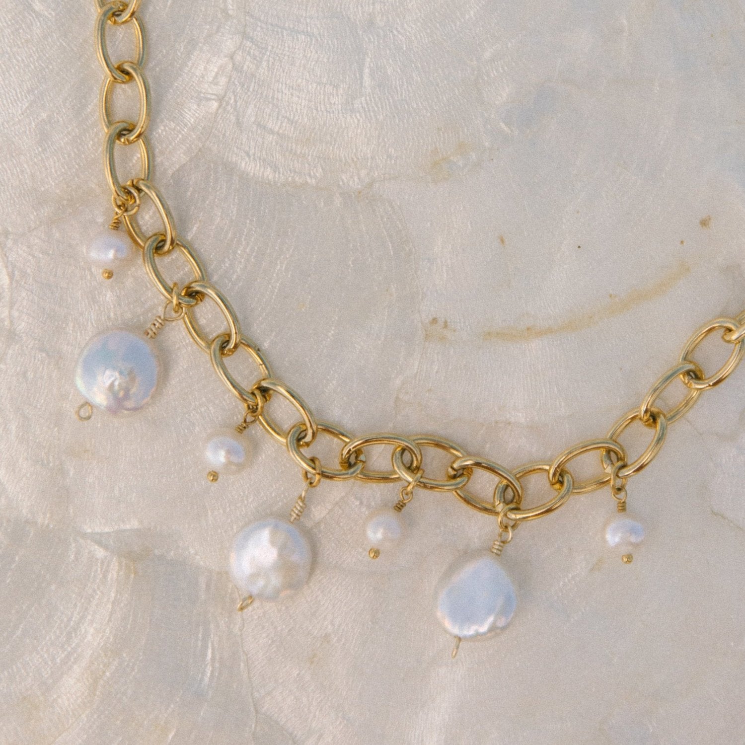 Voyage Mother Of Pearl Necklace | Vagabond Apparel Boutique