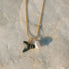 Voyage Pearl Shark Tooth Necklace | Vagabond Apparel Boutique