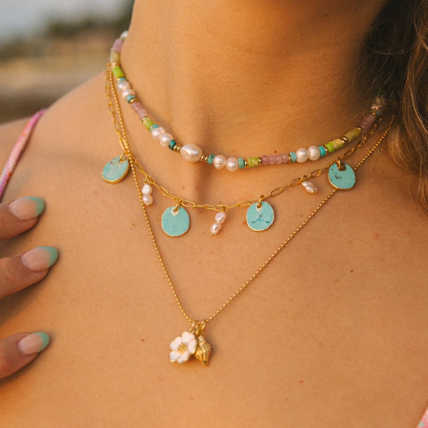 Voyage Turquoise Tide Necklace | Vagabond Apparel Boutique