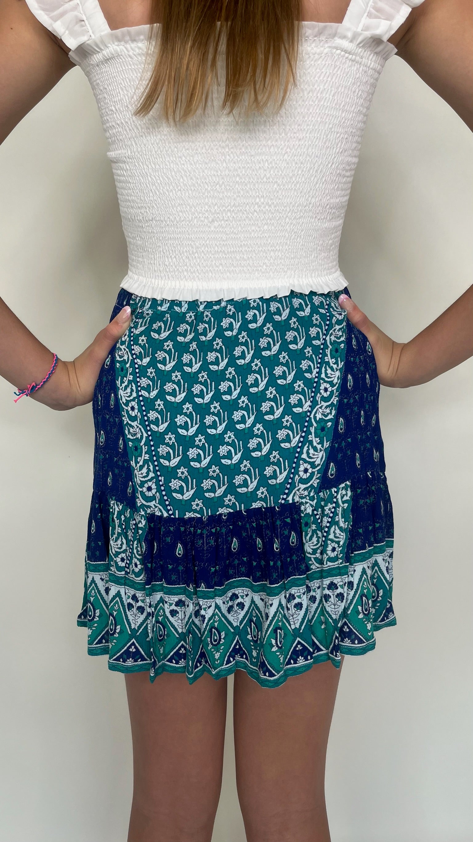 Walker & Wade Kid Boho Mini Skirt | Vagabond Apparel Boutique