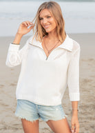 Wooden Ships Petra Zip Top | Vagabond Apparel Boutique