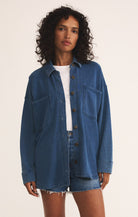 Z Supply All Day Knit Denim Jacket | Vagabond Apparel Boutique