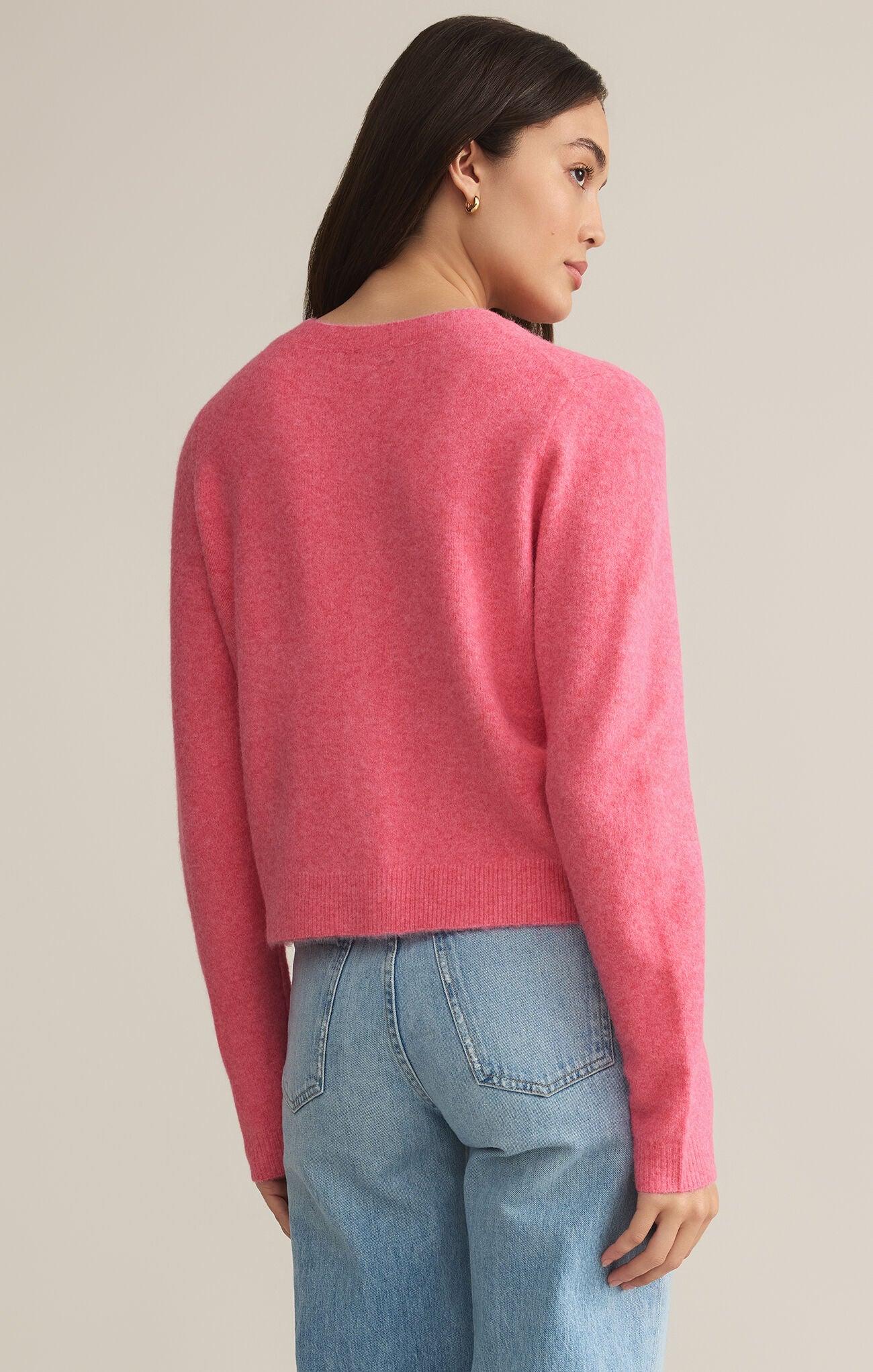 Z Supply Medina Cardigan Disco Pink | Vagabond Apparel Boutique