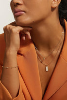 Eklexic Heart Charm Paperclip Necklace | Vagabond Apparel Boutique