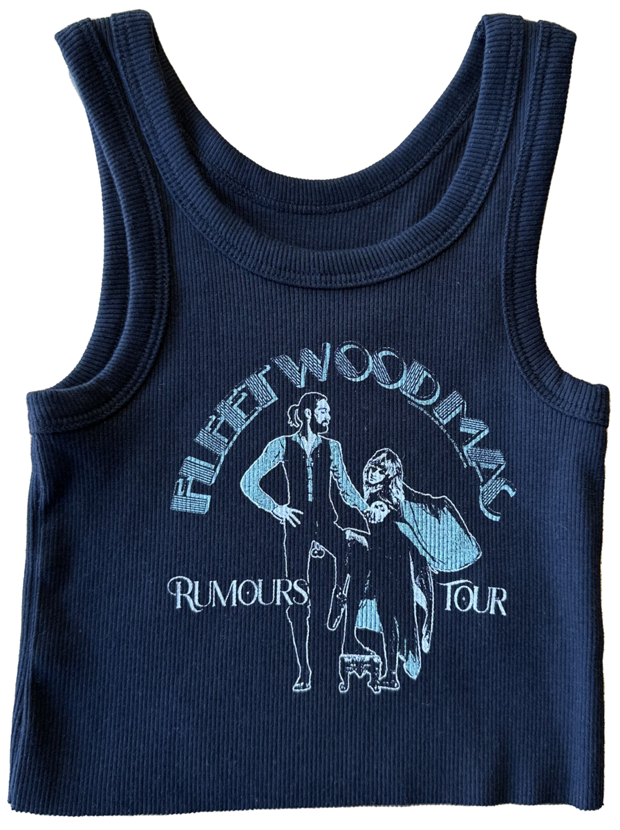 Rowdy Sprouts Fleetwood Mac Tank Black | Vagabond Apparel Boutique