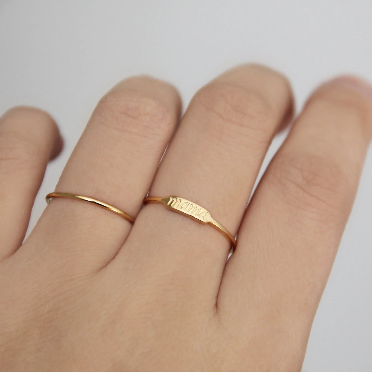 Maive Mama Ring Gold