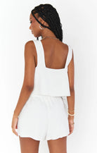 Show Me Your Mumu Hendrix Short White | Vagabond Apparel Boutique