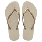 Havaianas Slim Flip Flops Sand Grey