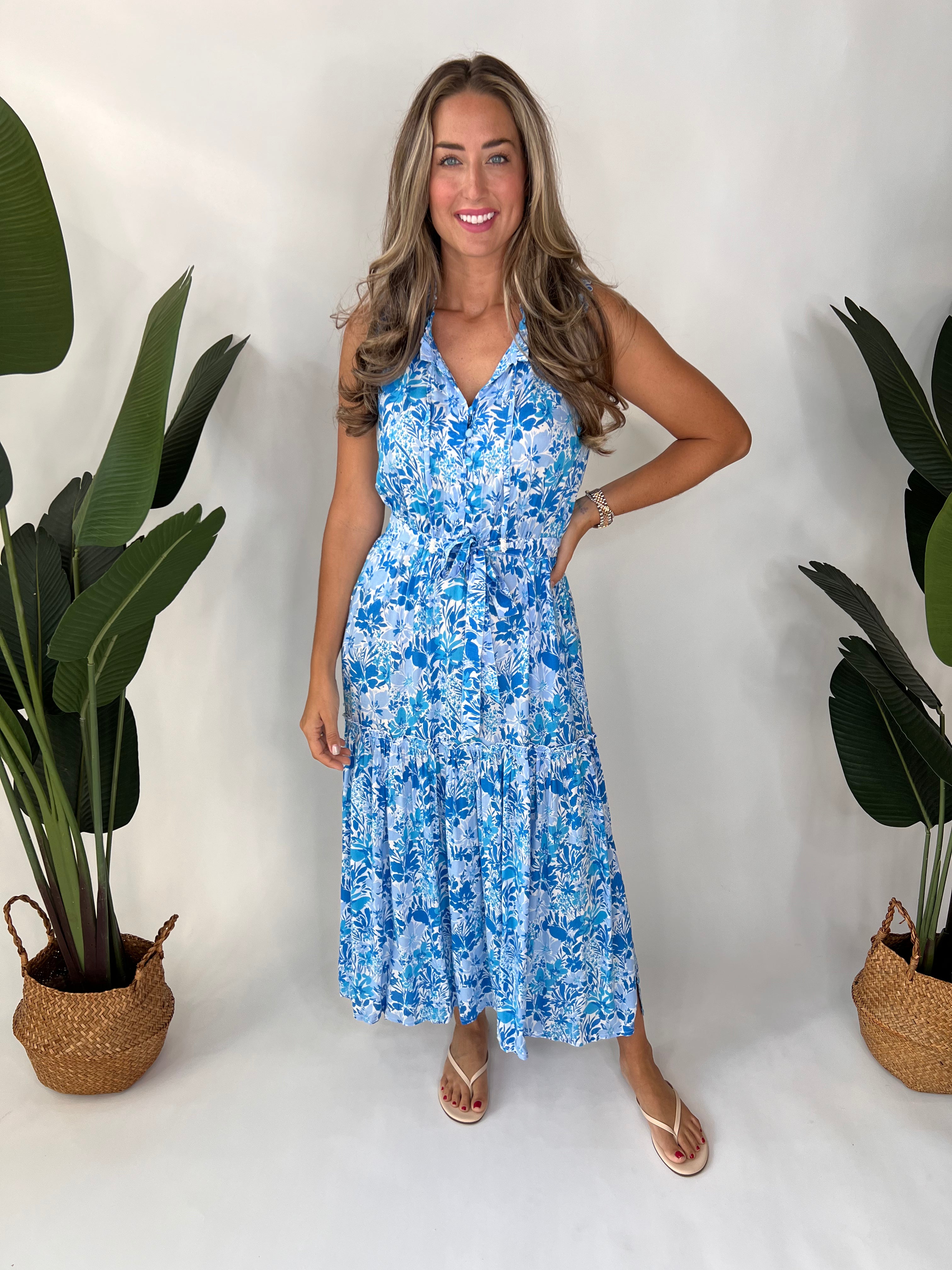 Alexis blue dress sale