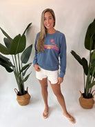 Sundry Cali Sunset Sweatshirt Nightshade