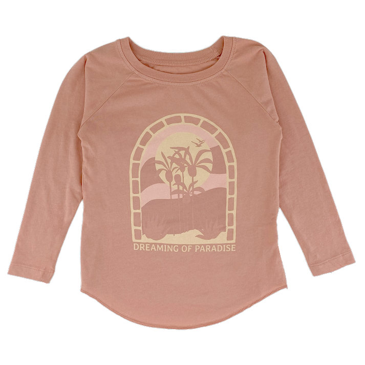 Tiny Whales Paradise Raglan