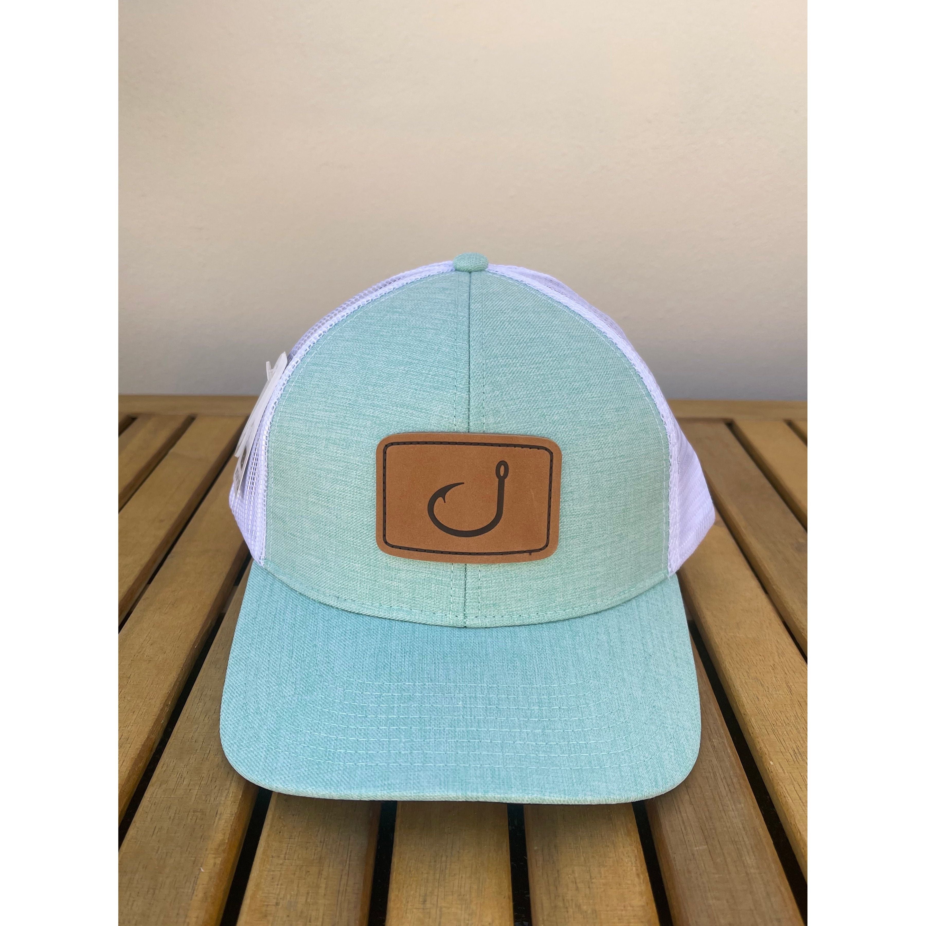 Avid Layday Trucker Hat Light Green Chambray