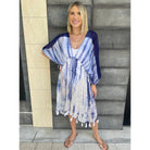 Pool to Party Indigo Wave Isle Dress