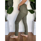 AG Jeans Alexxis Slim Sulfur Green | Vagabond Apparel Boutique | Florida