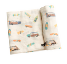 Angel Dear Woody Surf Sharks Swaddle